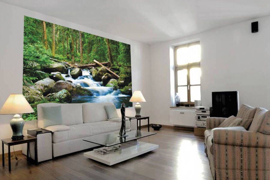 Papermoon Fotobehang Deep Forrest Vlies 5 banen 250 x 180 cm (5-delig)