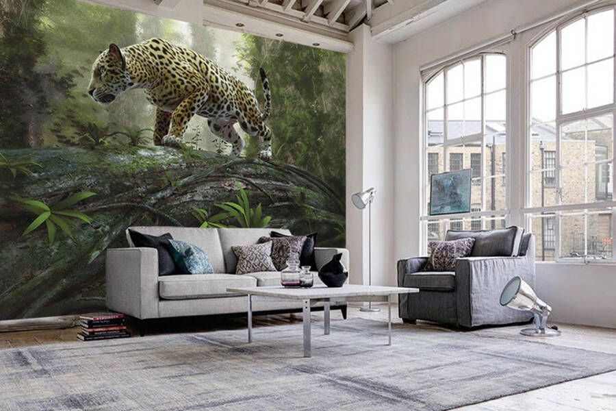 Papermoon Fotobehang Jaguar on the Prowl