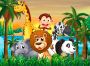 Papermoon Fotobehang Jungle animals - Thumbnail 2