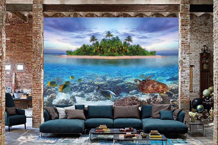 Papermoon Fotobehang Marine Life Maldives