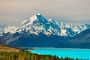 Papermoon Fotobehang Mount Cook and Pukaki Lake - Thumbnail 2