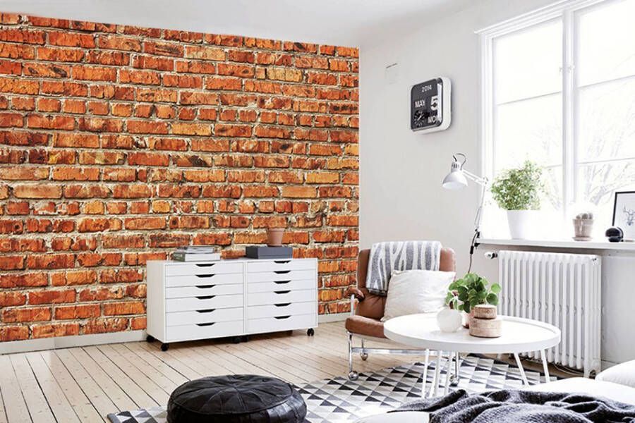 Papermoon Fotobehang Red Brick wal