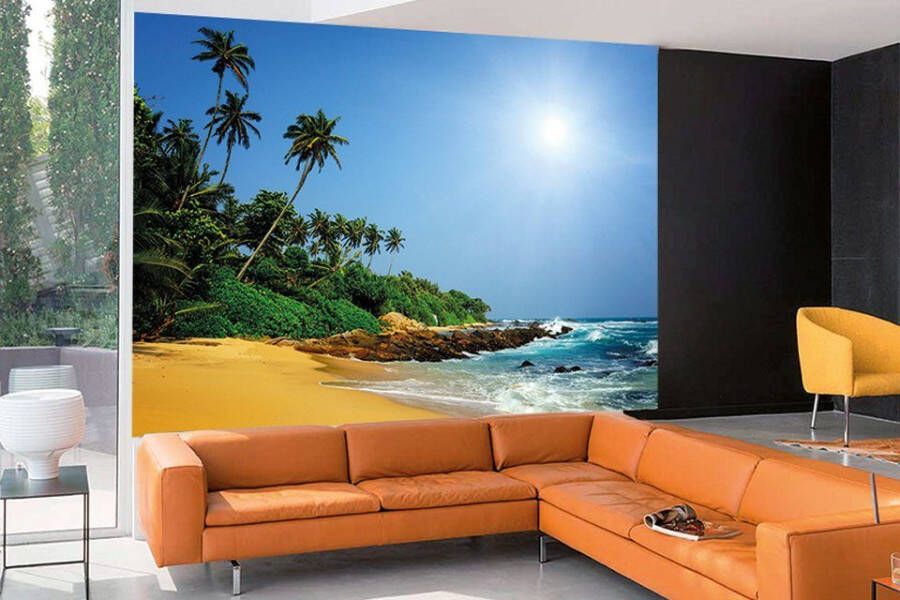 Papermoon Fotobehang Sri Lanka tropical beach