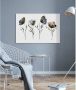 Queence Artprint op linnen Bloemen Premium canvasstof handgemaakt in Duitsland - Thumbnail 2