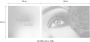 Queence Artprint op linnen Eyes Premium canvasstof handgemaakt in Duitsland uitspraak 2-delige set (set) - Thumbnail 3