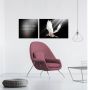 Queence Artprint op linnen Vredesduif Premium canvasstof handgemaakt in Duitsland citaat 2-delige set (set) - Thumbnail 2