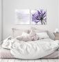 Queence Artprint op linnen Woorden van de natuur Premium canvasstof handgemaakt in Duitsland citaat 2-delige set (set) - Thumbnail 2