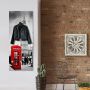 Queence Kapstok Londen met 6 haken 50 x 120 cm - Thumbnail 2