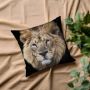 Queence Sierkussen FRANK Kussenhoes leeuw dierenmotief wild dier majestueus natuurmotief krachtig (1 stuk) - Thumbnail 5
