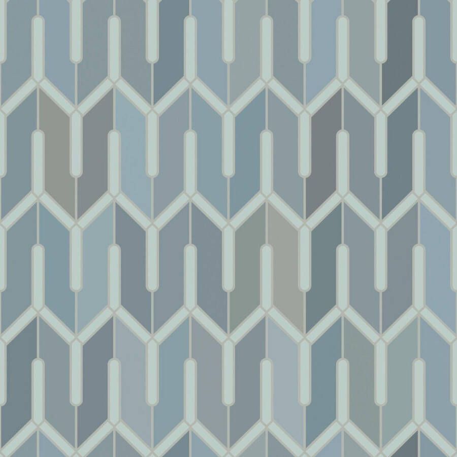 queence Sierkussen Grey met grafisch motief kussenovertrek zonder vulling(1 stuk)