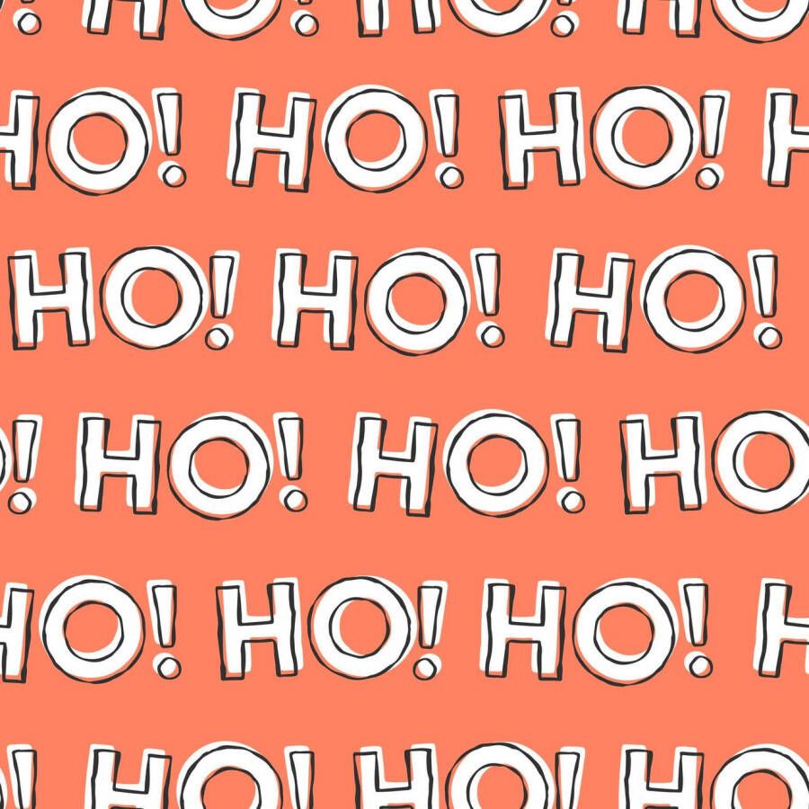 queence Sierkussen HO! Kussenhoes Ho kerst feestelijk rood wit uitspraak (1 stuk)