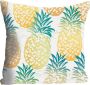 Queence Sierkussen Janni met ananas kussenovertrek zonder vulling(1 stuk) - Thumbnail 2