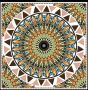 Queence Sierkussen Mandala Kussenovertrek zonder vulling(1 stuk) - Thumbnail 2