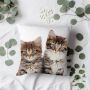 Queence Sierkussen Patrick Kussenhoes katten dierenmotief schattig speels huisdieren decoratief (1 stuk) - Thumbnail 6