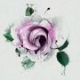 Queence Sierkussen Roze bloem Kussenovertrek zonder vulling(1 stuk) - Thumbnail 2
