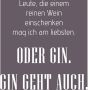 Queence Sierkussen Wijn & gin met opschrift kussenovertrek zonder vulling(1 stuk) - Thumbnail 2
