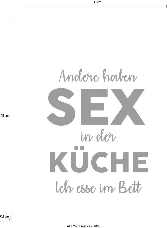 queence Sierobject voor aan de wand Andere haben Sex in der … Stalen bord blikplaat spreuk