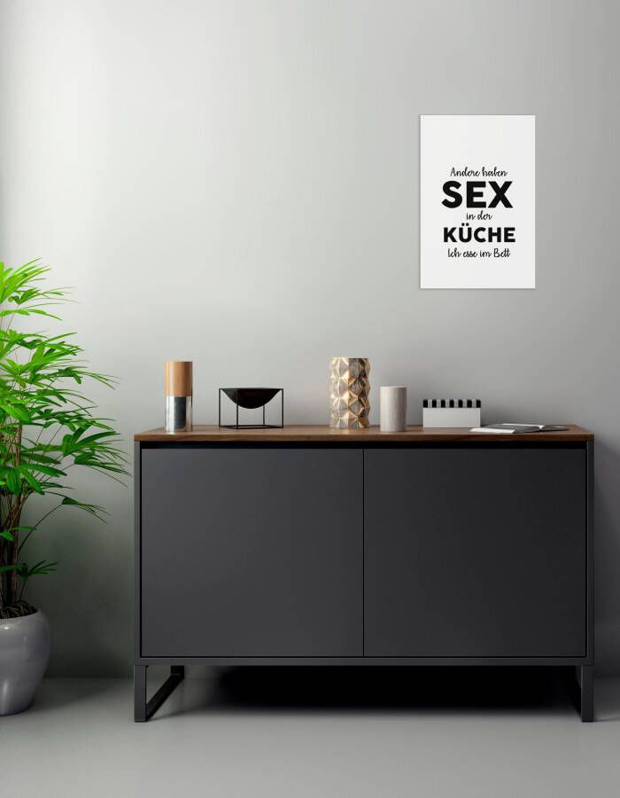 queence Sierobject voor aan de wand Andere haben Sex in der … Stalen bord blikplaat spreuk