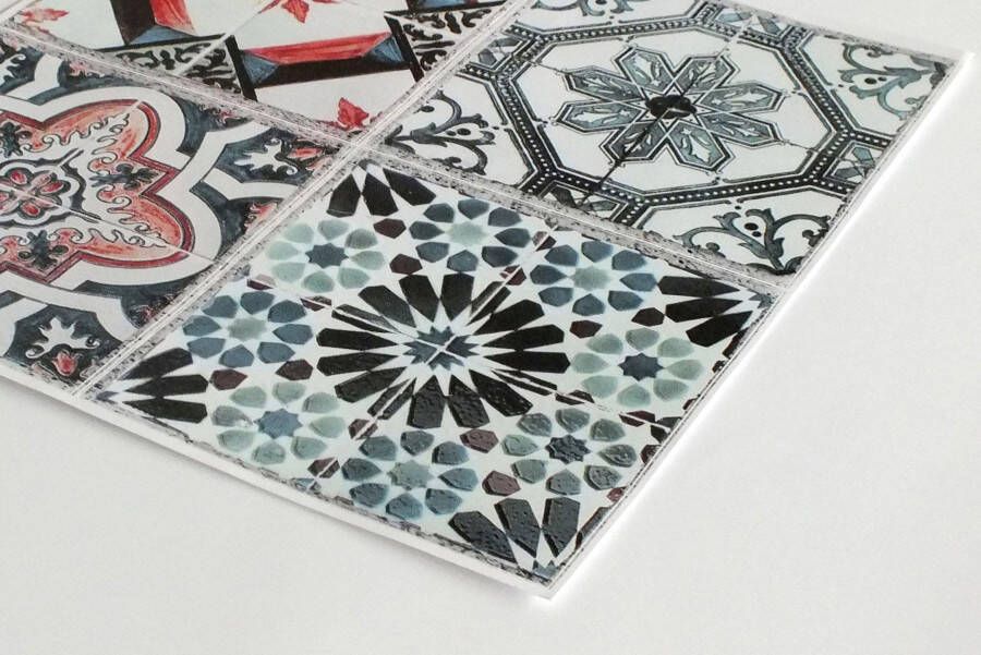 queence Tegelsticker Wolken Stickertegels zelfklevend stickers 12-delige set