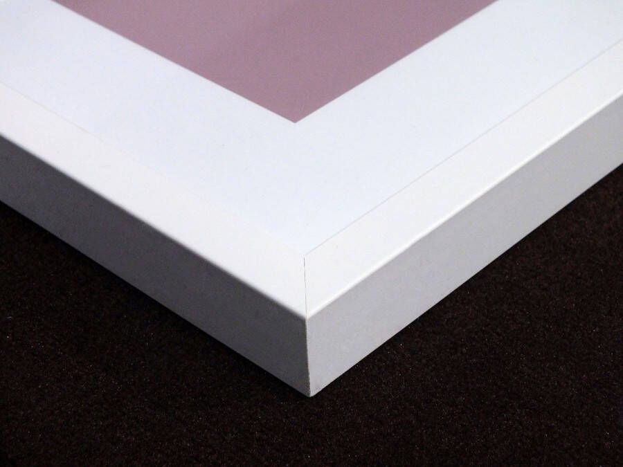 queence Wanddecoratie ADELE HD premium posterdruk incl. houten lijst (1 stuk)