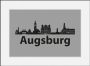 Queence Wanddecoratie Augsburg skyline (1 stuk) - Thumbnail 2