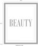 Queence Wanddecoratie BEAUTY HD premium posterdruk incl. houten lijst - Thumbnail 3