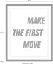 Queence Wanddecoratie First Move HD premium posterdruk incl. houten lijst - Thumbnail 3