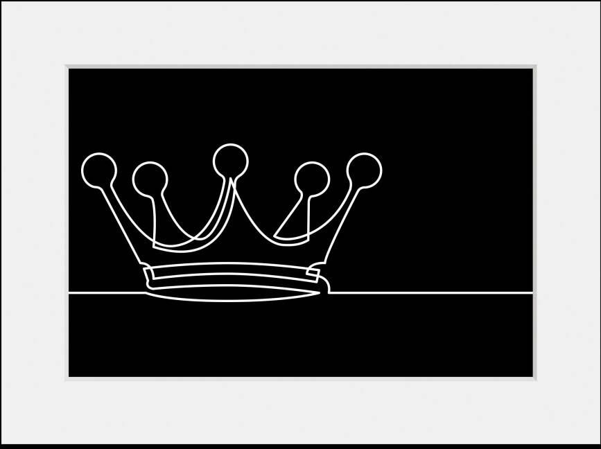queence Wanddecoratie King (1 stuk)