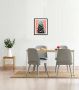 Queence Wanddecoratie Lassi HD premium posterdruk incl. houten lijst (1 stuk) - Thumbnail 2