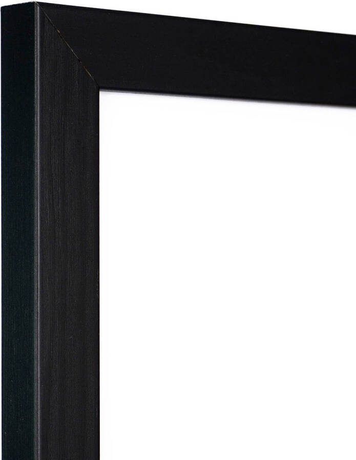 queence Wanddecoratie Lassi HD premium posterdruk incl. houten lijst (1 stuk)