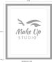 Queence Wanddecoratie Make up Studio HD premium posterdruk incl. houten lijst - Thumbnail 3