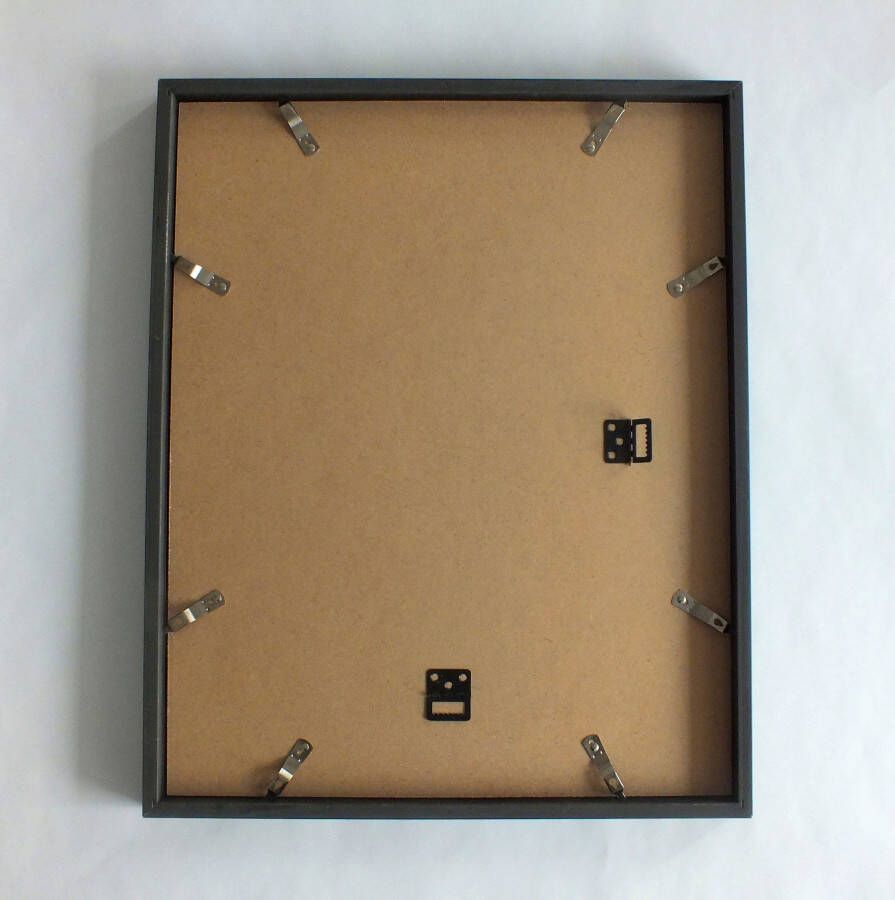 queence Wanddecoratie Miniatuur HD premium posterdruk incl. houten lijst (1 stuk)