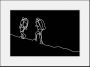 Queence Wanddecoratie Mount Everest HD premium posterdruk incl. houten lijst (1 stuk) - Thumbnail 2