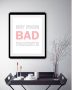 Queence Wanddecoratie Parents HD premium posterdruk incl. houten lijst - Thumbnail 2