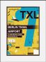 Queence Wanddecoratie TXL AIRPORT (1 stuk) - Thumbnail 2