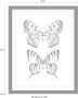 Queence Wanddecoratie Vlinders HD premium posterdruk incl. houten lijst - Thumbnail 3