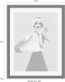 Queence Wanddecoratie Vrouw HD premium posterdruk incl. houten lijst - Thumbnail 3