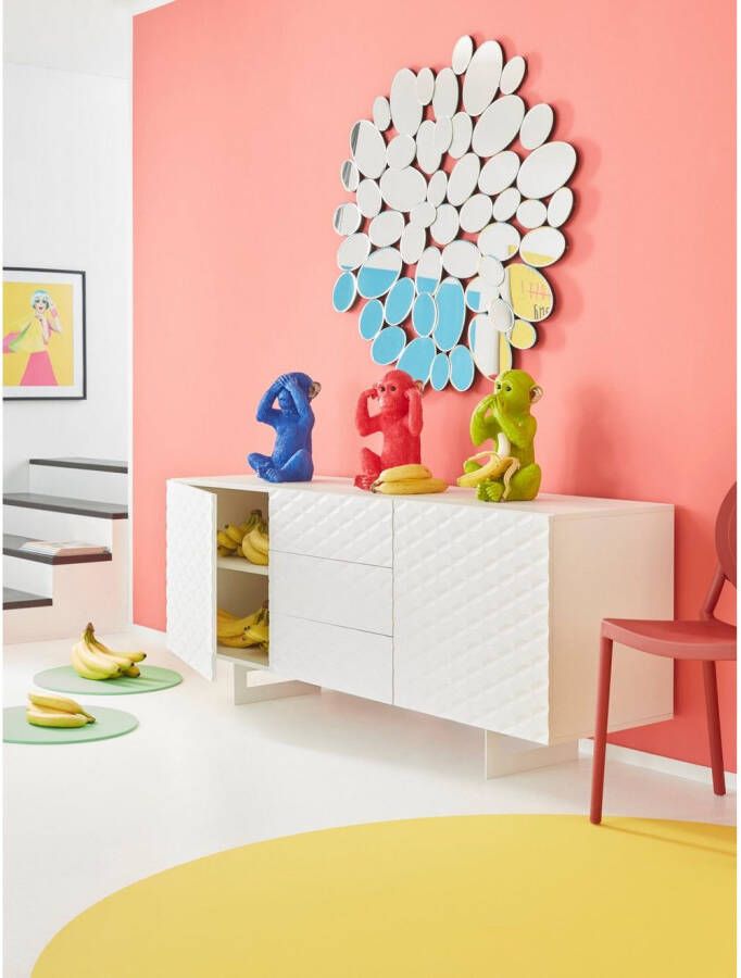 queence Wanddecoratie Vrouw HD premium posterdruk incl. houten lijst