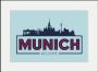 Queence Wanddecoratie Welcome Munich (1 stuk) - Thumbnail 2