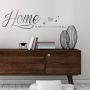 Queence Wandfolie Home ist where your heart is. 120 x 30 cm - Thumbnail 3