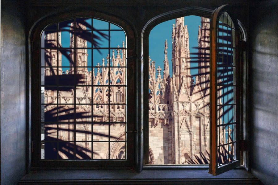queence Wandfolie Spain Muursticker muurdecoratie zelfklevend 3D raam