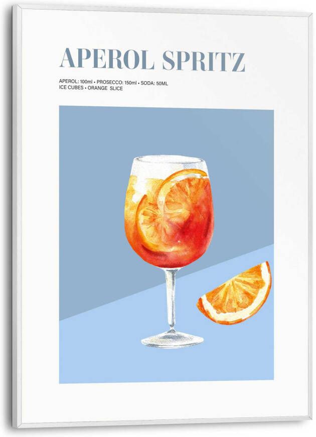 Reinders! Artprint met lijst Aperol Spritz