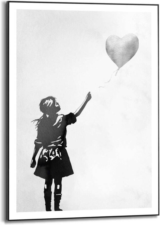 Reinders! Artprint met lijst Balloon girl