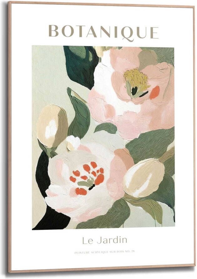 Reinders! Artprint met lijst Botanique