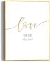 Reinders! Artprint met lijst Life is Love - Thumbnail 2