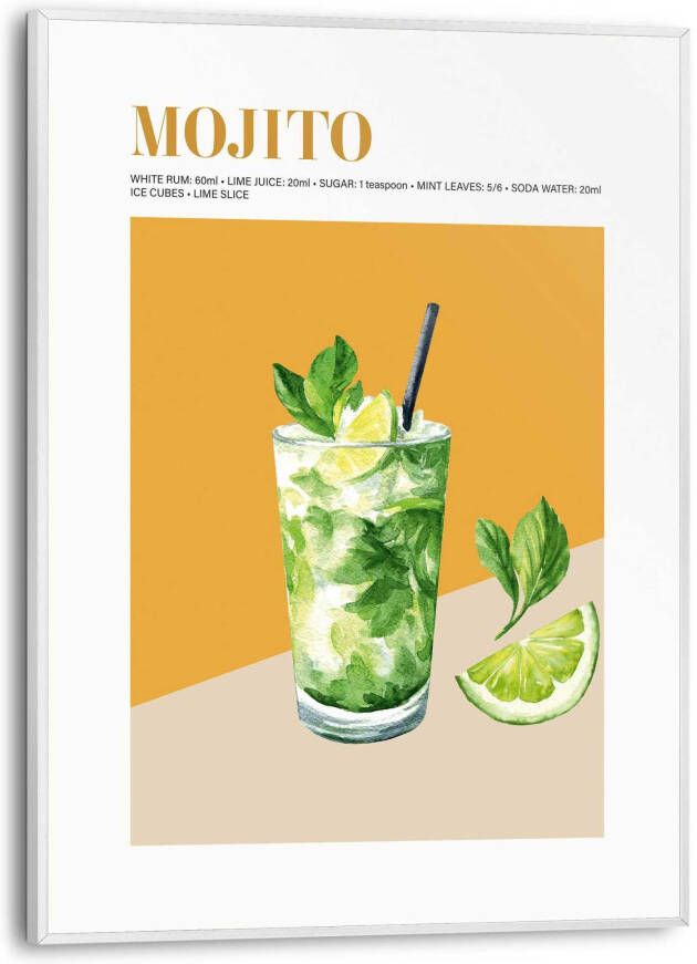 Reinders! Artprint met lijst Mojito