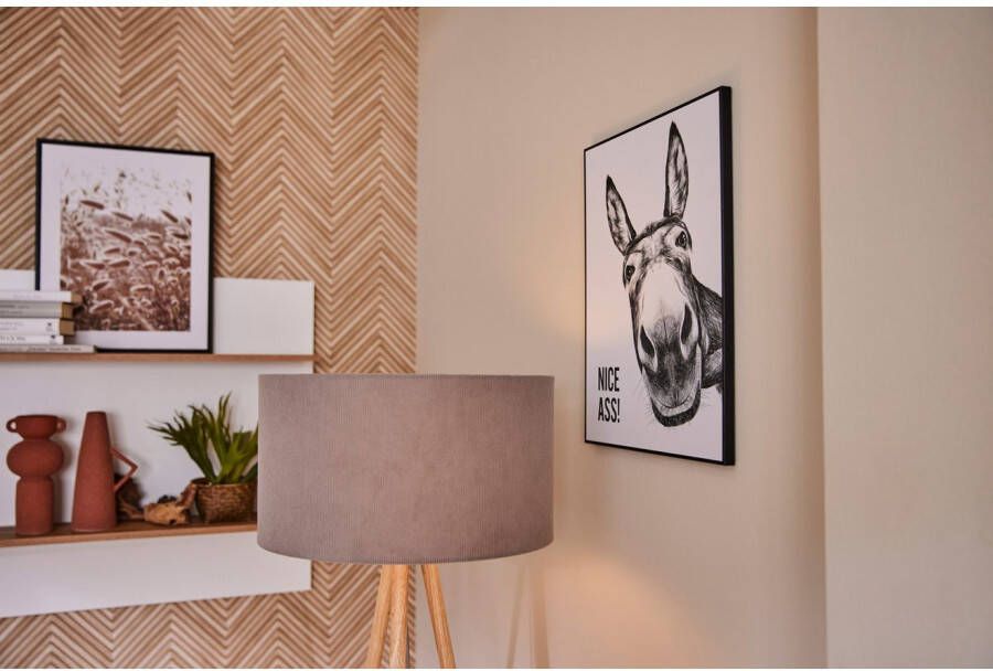 Reinders! Artprint met lijst Nice Ass
