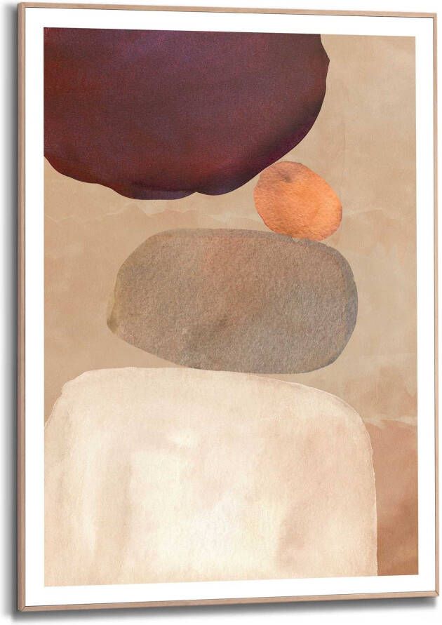 Reinders! Artprint met lijst Pebble Play