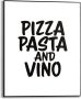 Reinders! Artprint met lijst Pizza Pasta and Vino - Thumbnail 2