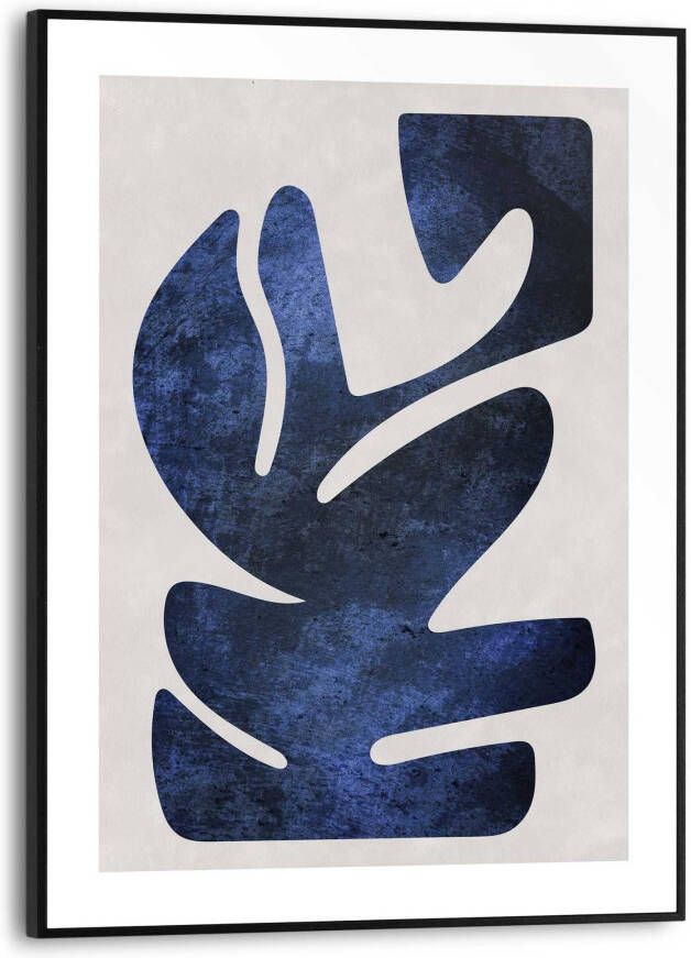 Reinders! Artprint met lijst Resemblance Blue